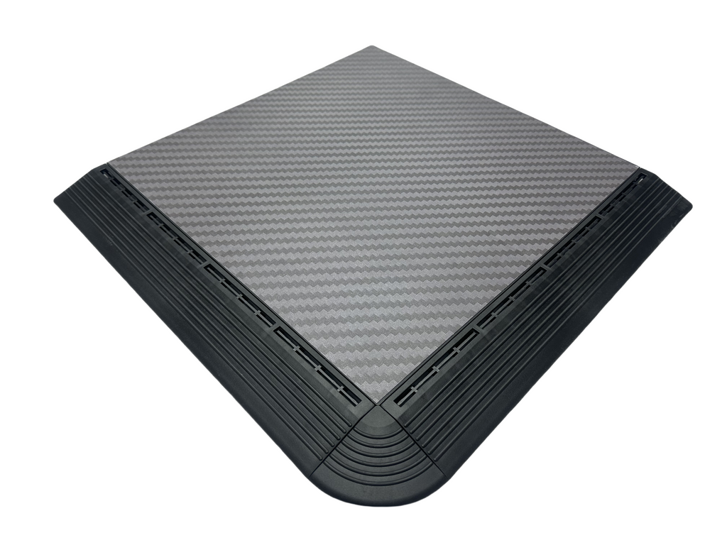 Interlocking PP Garage Floor Grate Heavy Duty 6 Ton Load Bearing Modular Drainage Floor Tiles For Car Garage Workshop Car Wash Warehouse