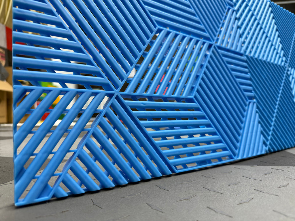3D textured flooring