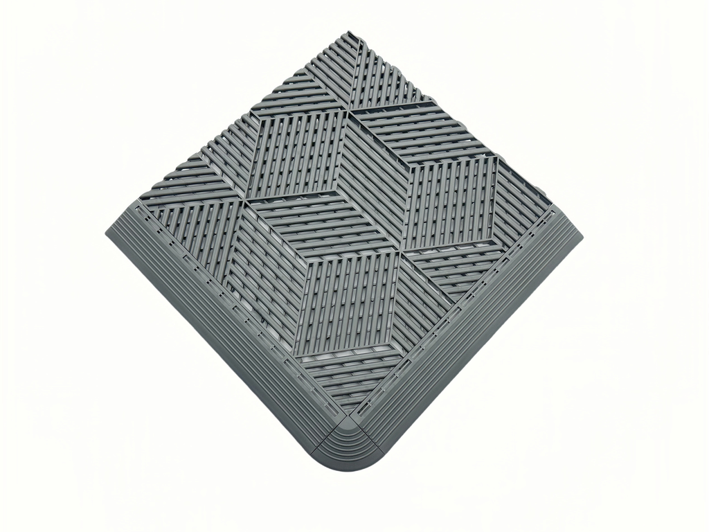 3D textured flooring