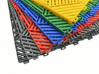 3D textured flooring