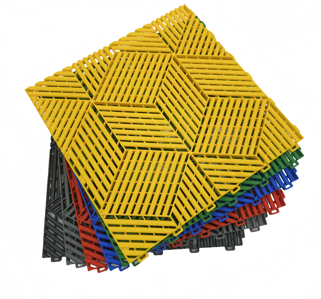 3D textured flooring
