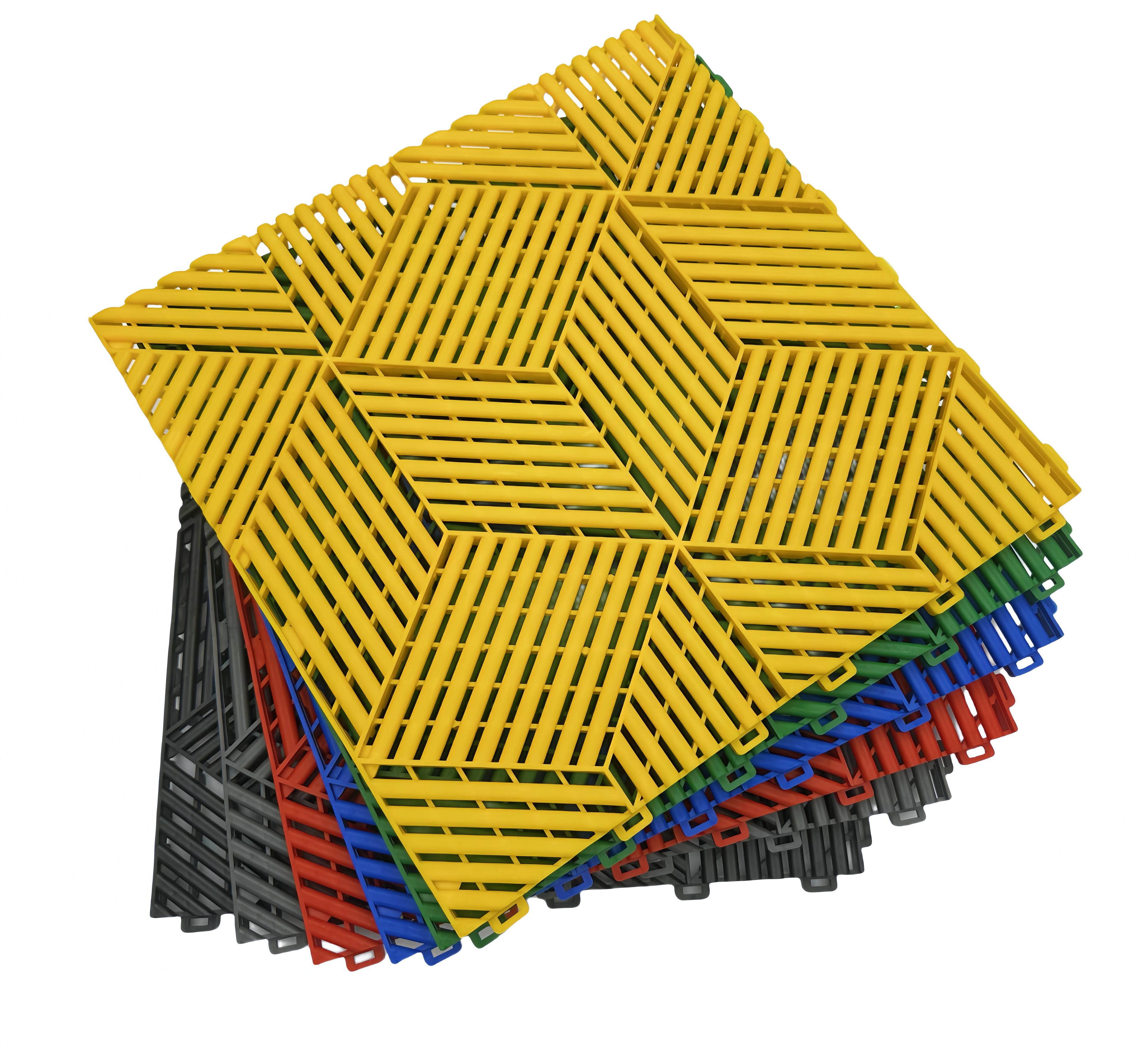 3D textured flooring