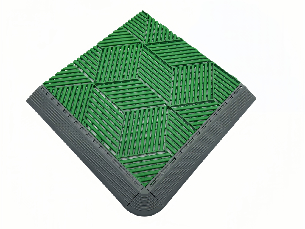 3D textured flooring