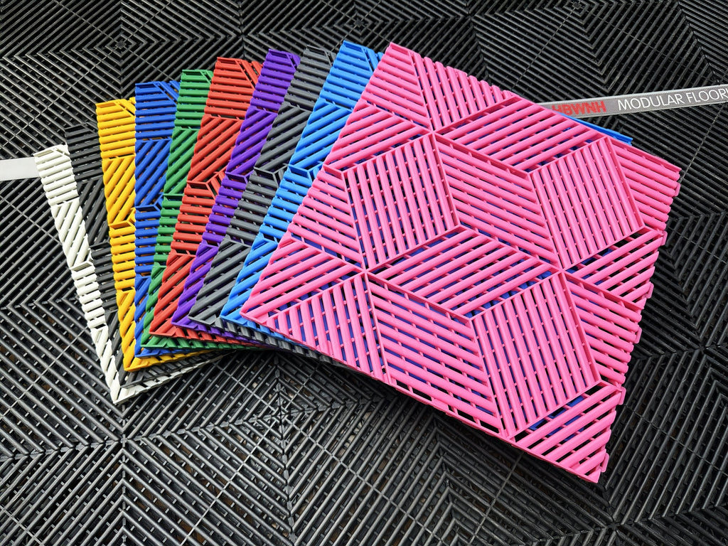 3D textured flooring