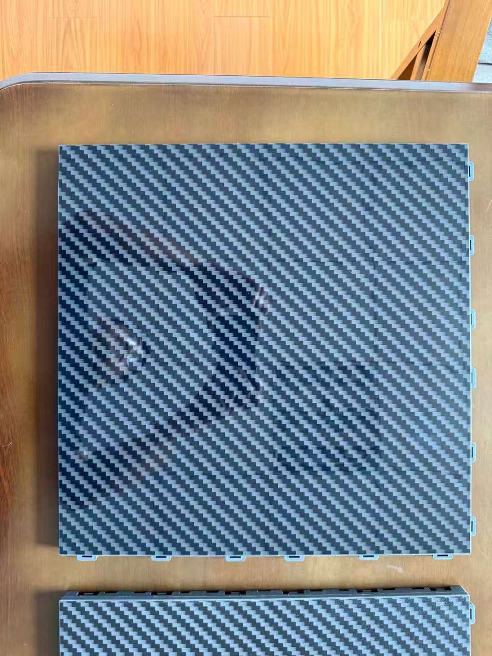 Interlocking PP Garage Floor Grate Heavy Duty 6 Ton Load Bearing Modular Drainage Floor Tiles For Car Garage Workshop Car Wash Warehouse