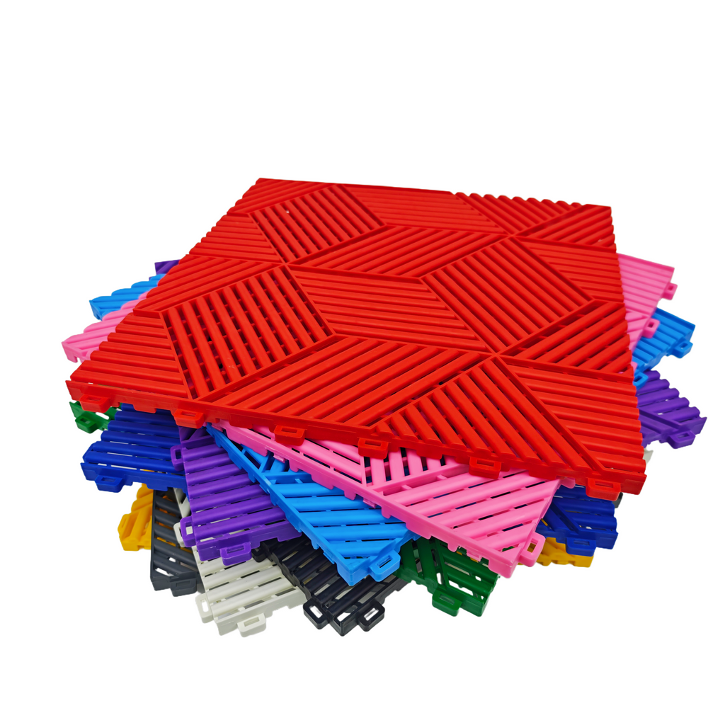 3D textured flooring