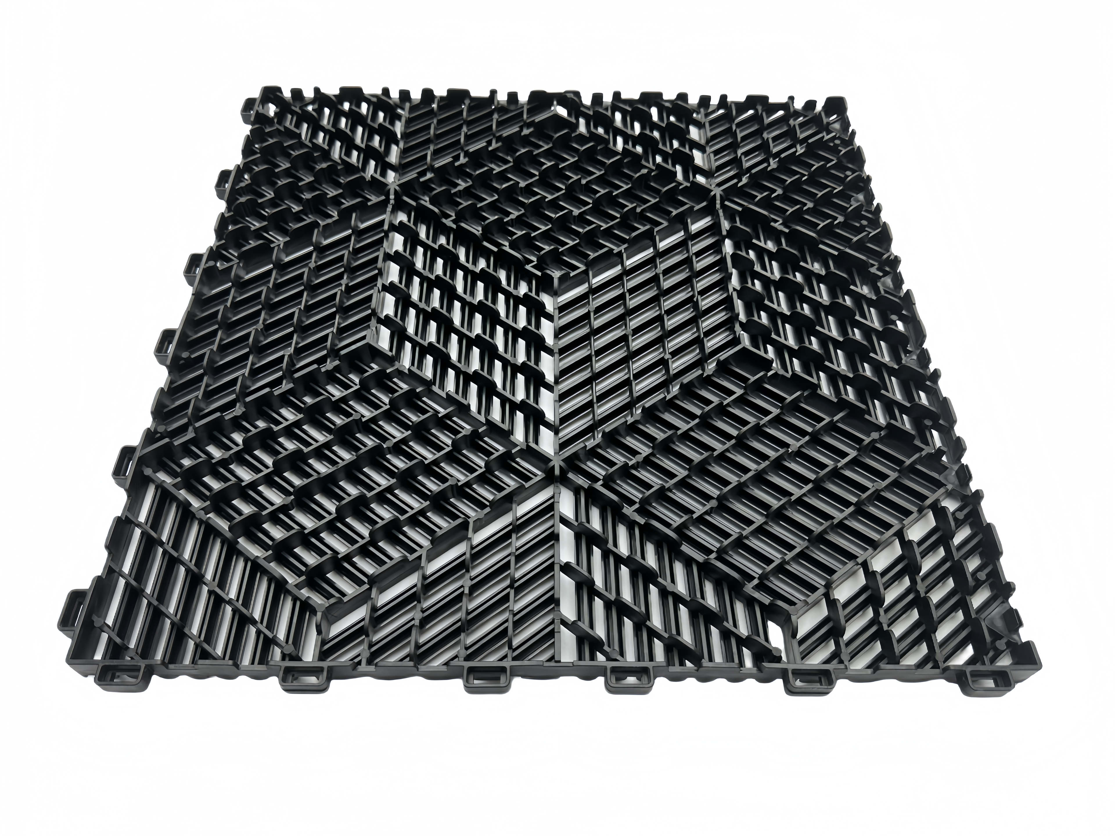 3D textured flooring