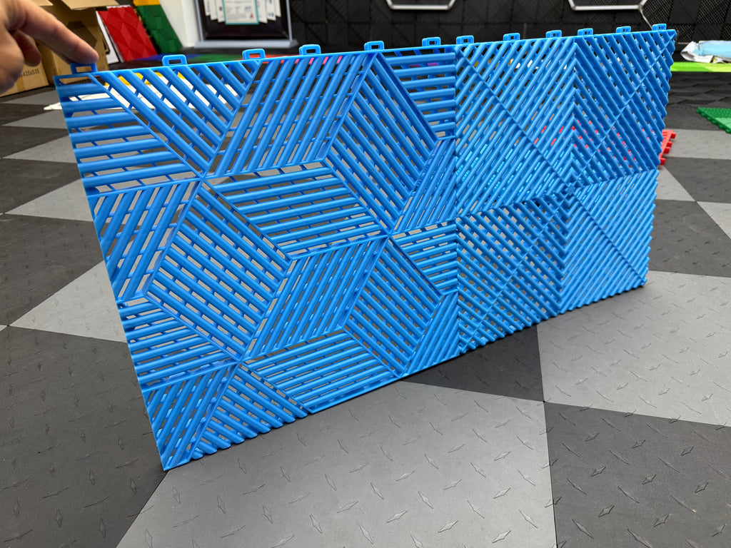 3D textured flooring