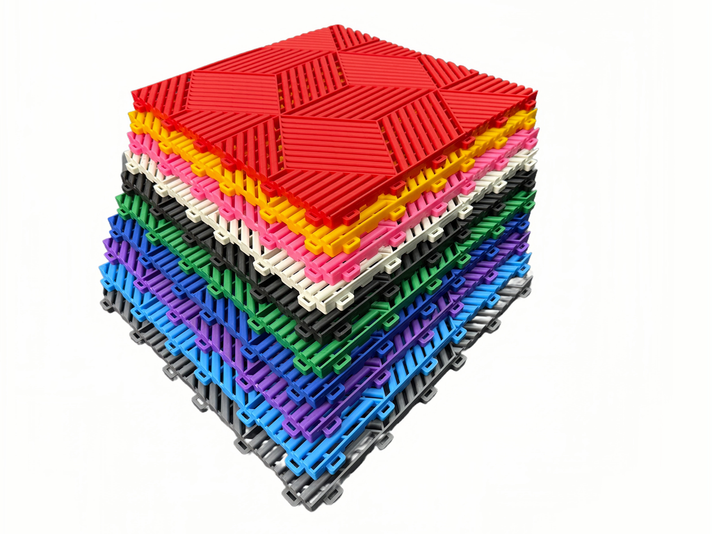 3D textured flooring