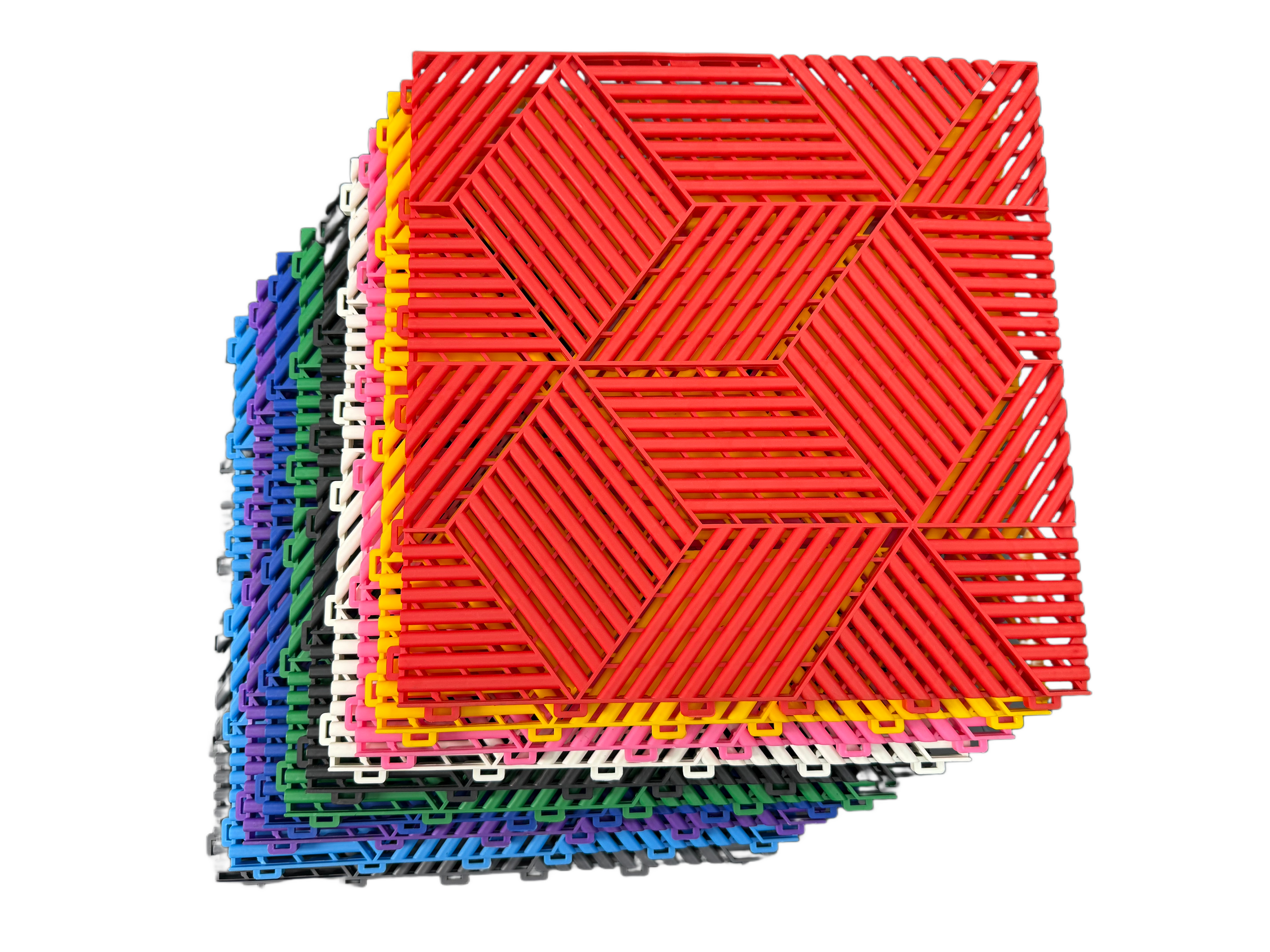 3D textured flooring