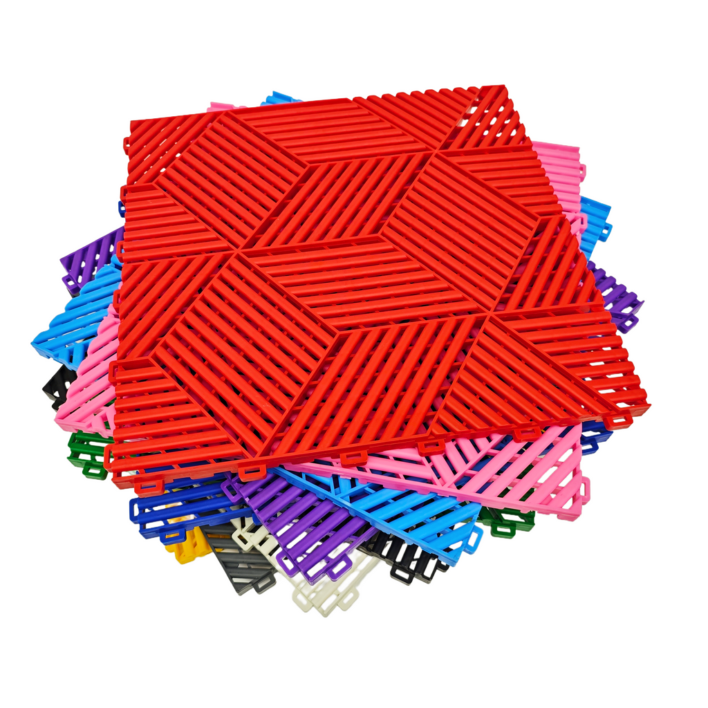 3D textured flooring