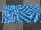 3D textured flooring