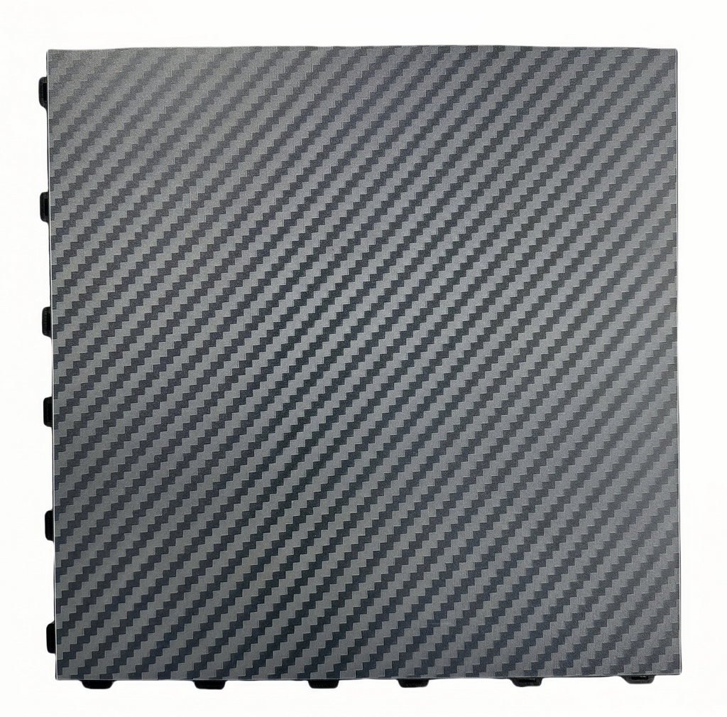Interlocking PP Garage Floor Grate Heavy Duty 6 Ton Load Bearing Modular Drainage Floor Tiles For Car Garage Workshop Car Wash Warehouse