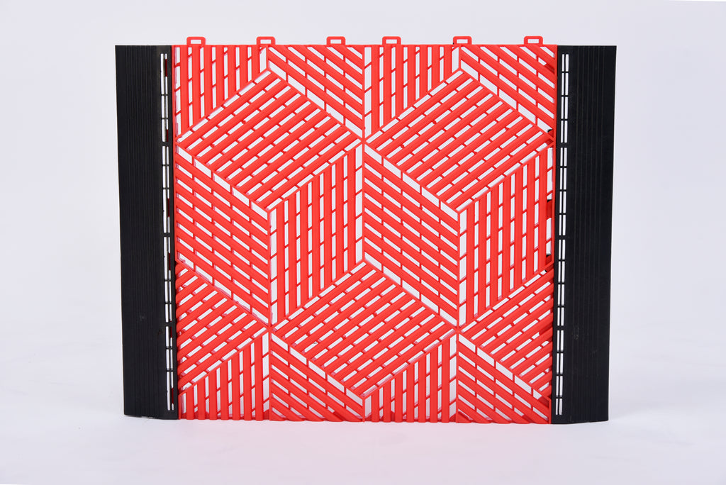 3D textured flooring