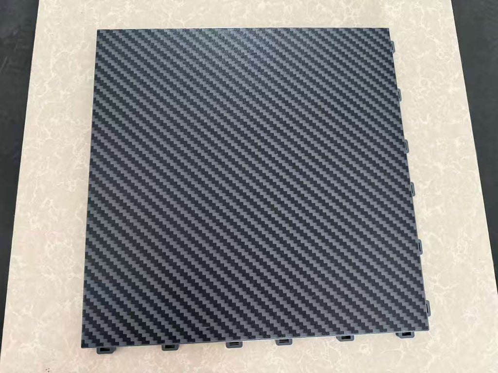 Interlocking PP Garage Floor Grate Heavy Duty 6 Ton Load Bearing Modular Drainage Floor Tiles For Car Garage Workshop Car Wash Warehouse