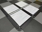 Wood Grain 1.8cm PP Interlocking Floor Grate | 40x40cm Non-Slip Garage Tile