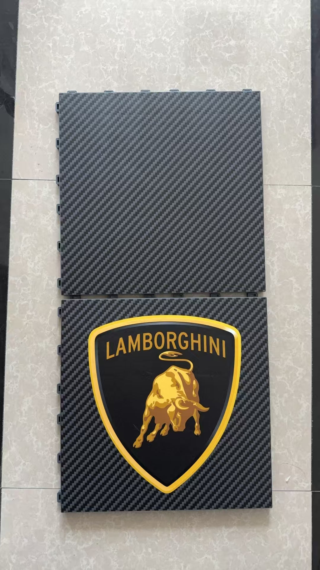 Interlocking PP Garage Floor Grate Heavy Duty 6 Ton Load Bearing Modular Drainage Floor Tiles For Car Garage Workshop Car Wash Warehouse